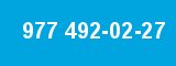 977 492-02-27 977 492-02-27